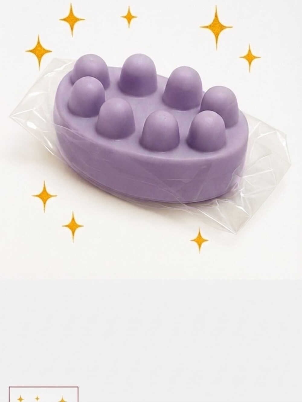 Purple Lavender Goats Milk Massage Soap Bar